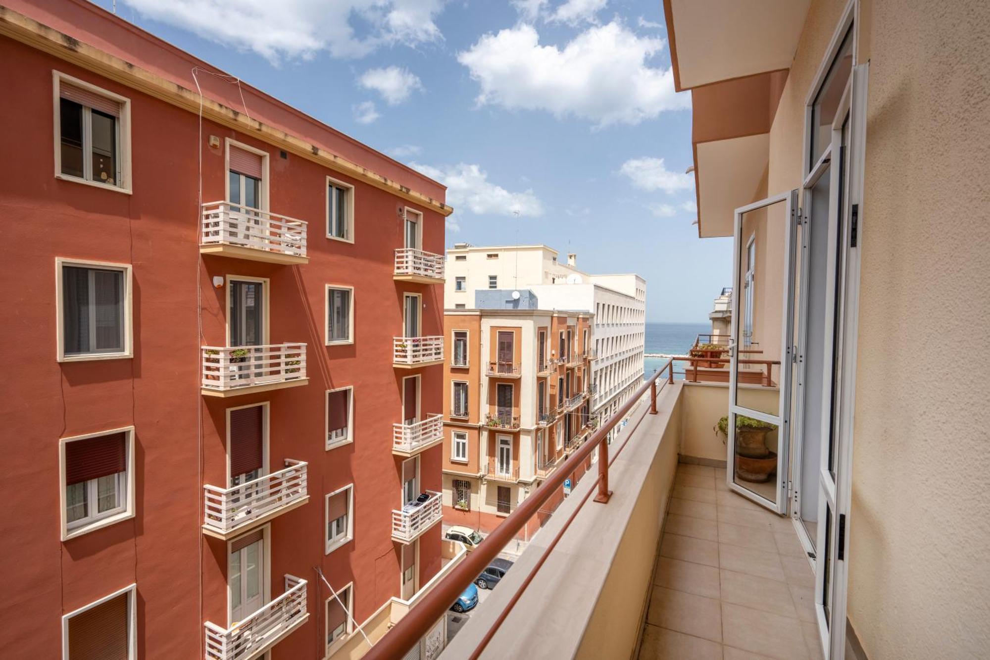 Appartamento Casa Bonaive, Ampio Trilocale Vista Mare Bari Esterno foto